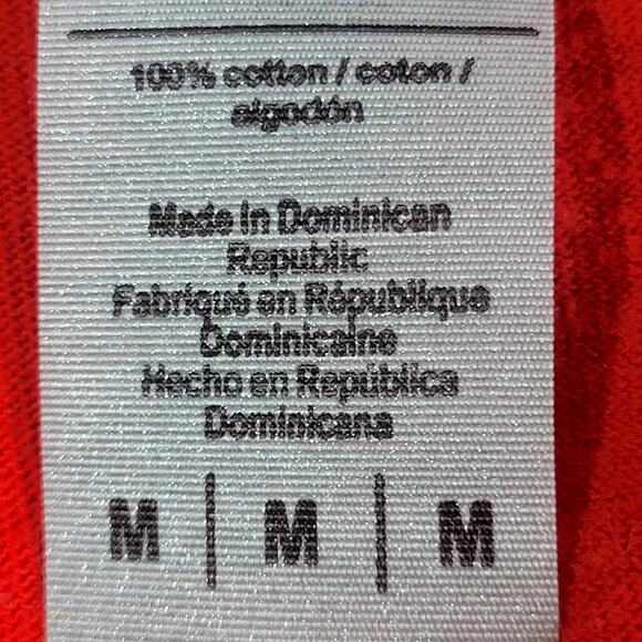 Gildan Red Christmas Tee Unisex Size M - Picture 4 of 6